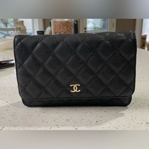 Famous C brand dup caviar bag